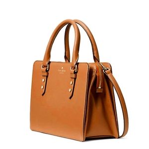 Cognac brown kate spade satchel